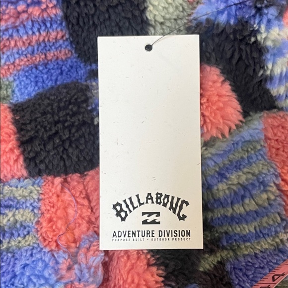 Billabong Switchback Pullover Half Snap Sherpa Fleece - Picture 2 of 10